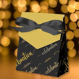 Celebration Skriptgold Geschenkschachtel