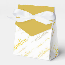 Celebration-Skriptmuster Geschenkschachtel