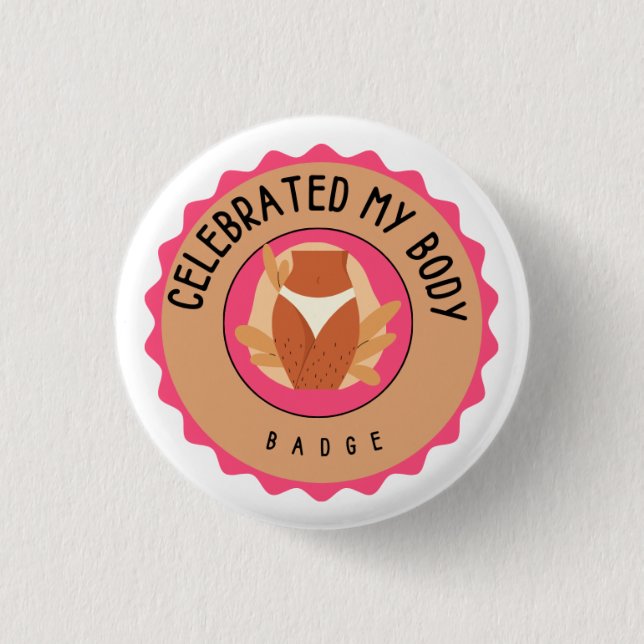 célébré mon badge corporel (Devant)
