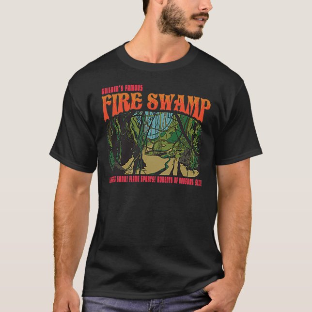 Célèbre T-shirt T-shirt classique du marais de feu (Devant)