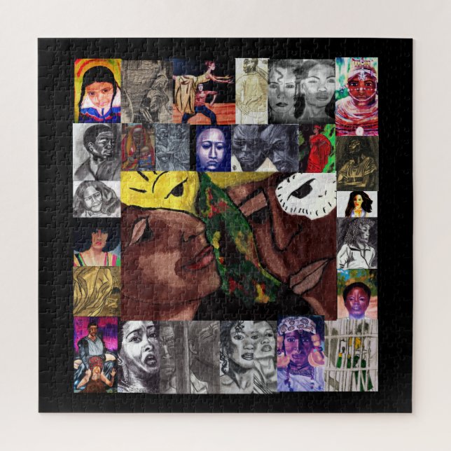 CÉLÉBRER LA CULTURE AFRICAINE AMÉRICAINE puzzle (Vertical)