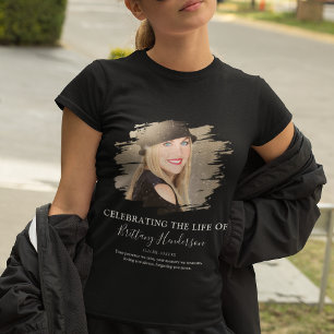 Célébrer La Vie De   T-shirt commémoratif