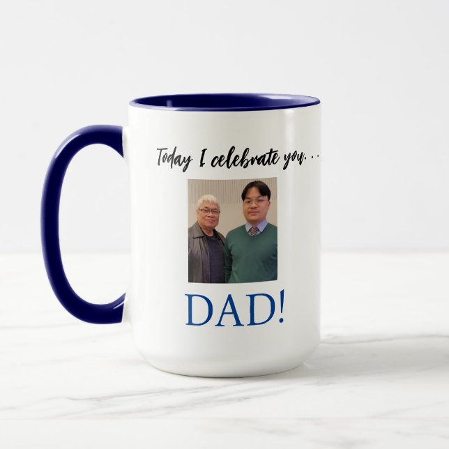 Célébrer Papa Mug (Gauche)