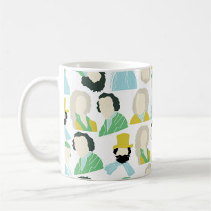 Célèbres compositeurs tasse à café