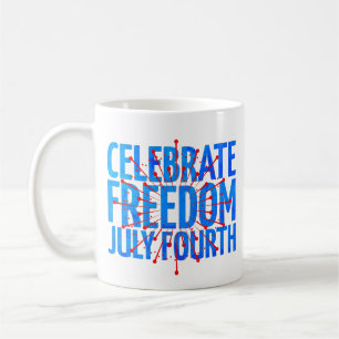 Célébrez la Liberté Mug Classique du 4 Juillet