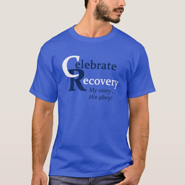 Célébrez la récupération mon histoire son T-shirt (Devant)