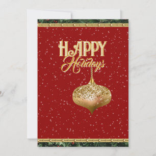 Célébrez la saison avec une carte de vœux festive