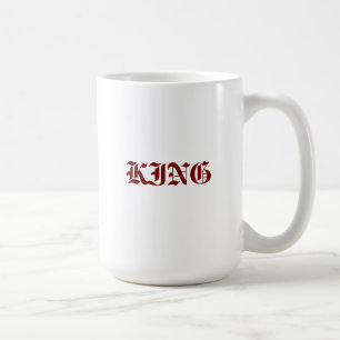 Célébrez l'amour Couple ROI et REINE Tasses à thé 