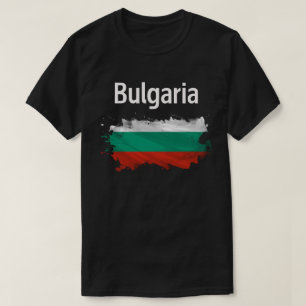 Célébrez le patrimoine bulgare T-shirt drapeau bul