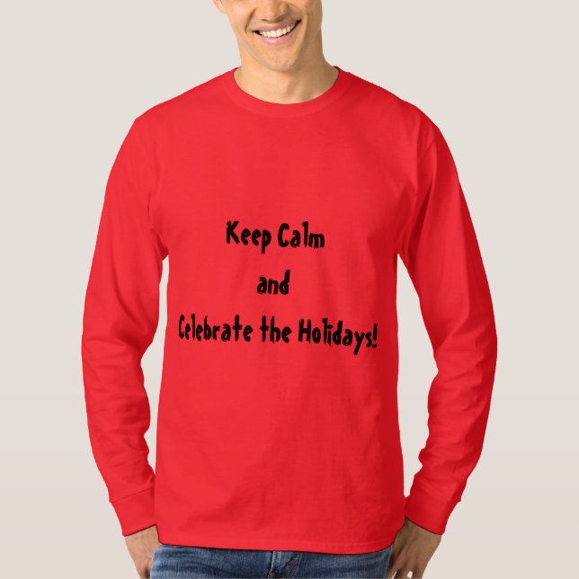Célébrez le T-shirt des hommes de citation de (Devant)