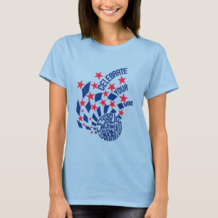 Célébrez votre T-shirt d'esprit