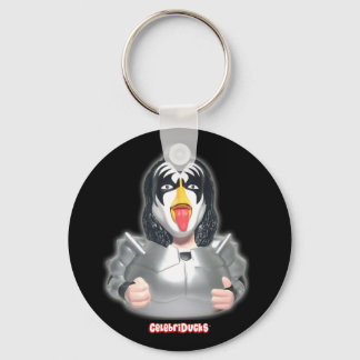 CelebriDucks Gene SImmons Kiss Schlüsselanhänger