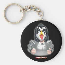 CelebriDucks Gene SImmons Kiss Schlüsselanhänger