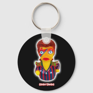 CelebriDucks Rubber Duck Key Chain Schlüsselanhänger