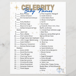 Celebrity Baby Name Game