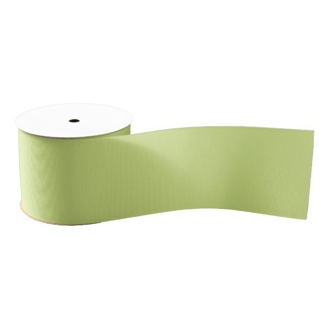 Celelgrüne Vollfarbe Ripsband (Spule)