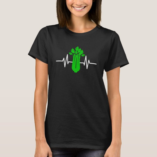 Celery Heartbeat T-Shirt (Vorderseite)