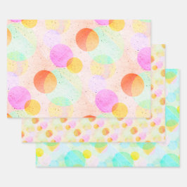 Celesta Pastelle Geschenkpapier Set