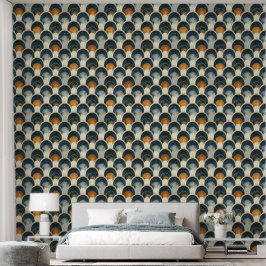 Celestarch Glow Art Deco Tapete