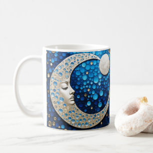 Celeste : Frau auf dem Mond Kaffeetasse