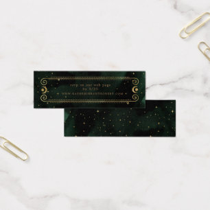 céleste minuit vert or Mariage Website Card