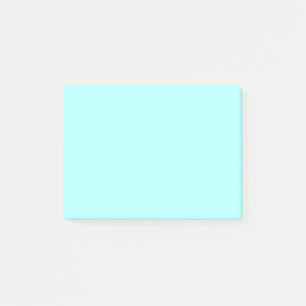Celeste Solid Color Post-it Klebezettel