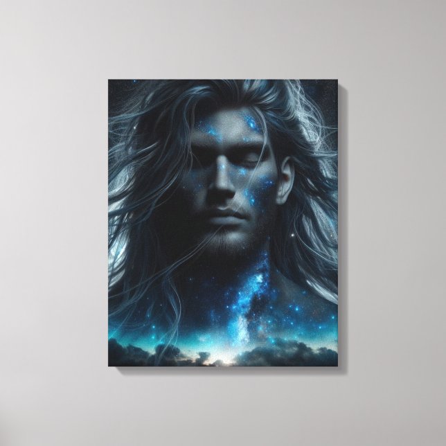 Celestial Adonis Leinwanddruck (Vorderseite)