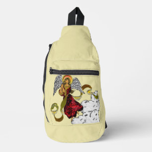 Celestial Angel of Light Crossbody Bag
