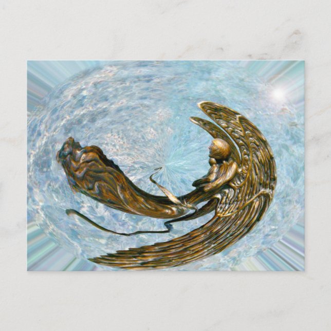 Celestial Angel Postkarte (Vorderseite)