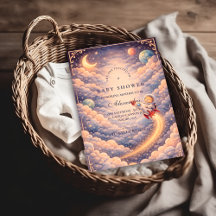 Celestial Astronaut Clouds Baby Shower