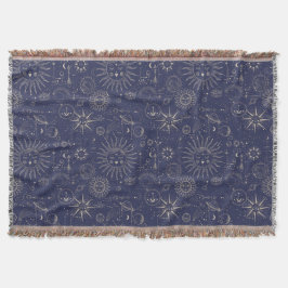 Celestial Astronomy Navy Muster Decke