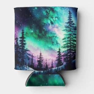 Celestial Aurora Borealis Northern Lights Vivid Dosenkühler