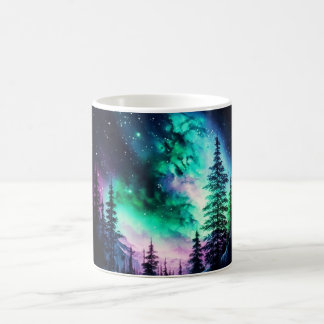 Celestial Aurora Borealis Northern Lights Vivid Kaffeetasse