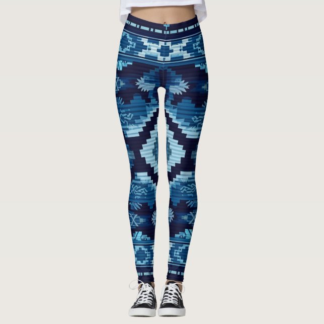Celestial Aztec Leggings (Vorderseite)