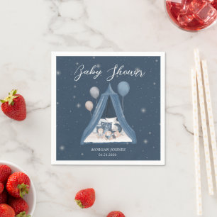 Celestial Baby Bear Baby Dusche Serviette