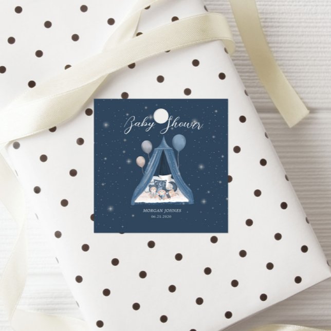 Celestial Bear Baby Dusche Geschenkanhänger (Von Creator hochgeladen)