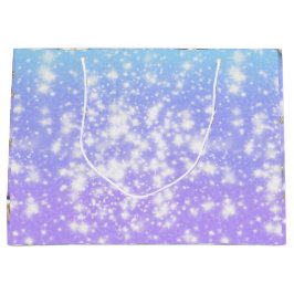 Celestial Birthday Geschenktasche | Starry Night D Große Geschenktüte