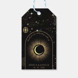 Celestial Black Mystical Star Dust Geschenkanhänger