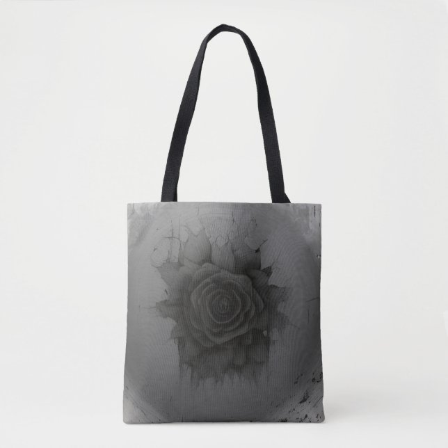 Celestial Black Rose Tasche (Vorderseite)