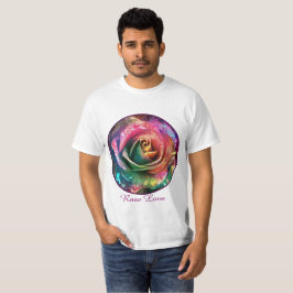 Celestial Blossom: Alien Rose T-Shirt