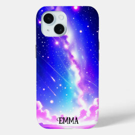 Celestial Blue und Pink Galaxy Custom Case-Mate iPhone Hülle
