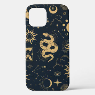 Celestial boho seamless pattern Case-Mate iPhone hülle