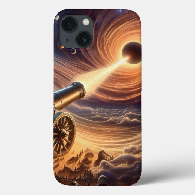 Celestial Cannon: Explosion kosmischer Energie Case-Mate iPhone Hülle (Rückseite)