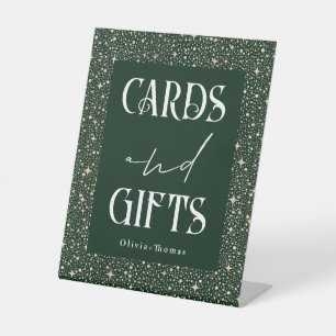 Celestial Card und Geschenke Hochzeit Sockelschild