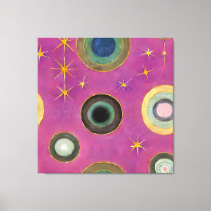 Celestial Cartography: Visionary Cosmos Leinwanddruck