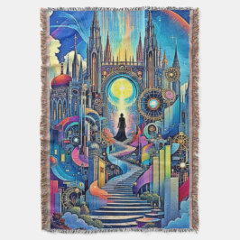 Celestial Cathedral Cityscape Decke