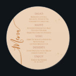 Celestial Champagne Sun Moon Stars Space Wedding Menükarte<br><div class="desc">Celestial Champagne Gold Sun Moon Stars Space Wedding Menu Cards mit einfachen goldenen Sternen auf einem Champagner-Hintergrund mit Menüdetails in der Mitte in modernen Gold Kalligraphie Skript. Personalisieren Sie den Text durch Bearbeiten in den bereitgestellten Textfeldern. Entworfen für Sie von ©2024 Evco Studio unter www.zazzle.com/store/evcostudio</div>