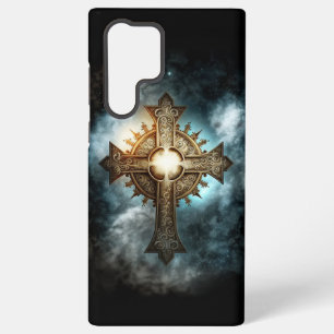 Celestial Christlich Cross Samsung Galaxy Fall Hülle