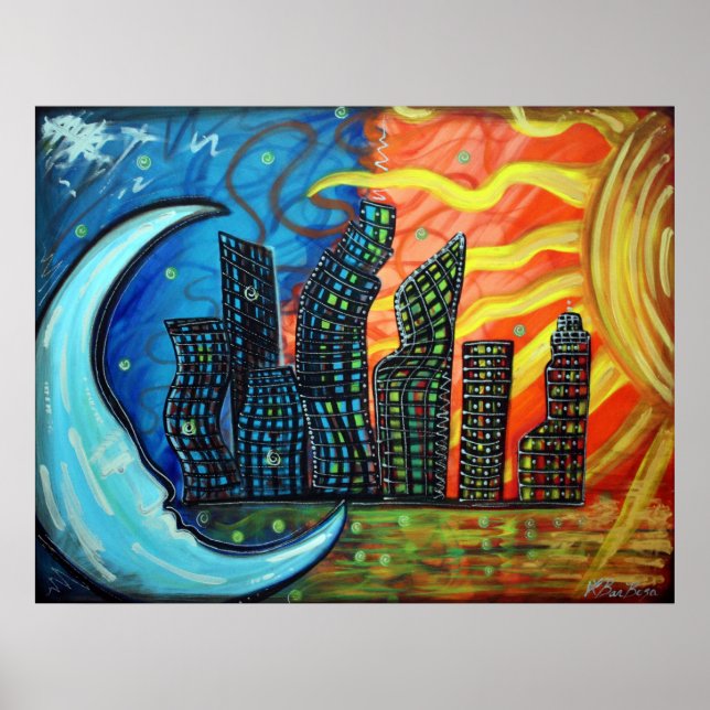 Celestial City Poster (Vorne)