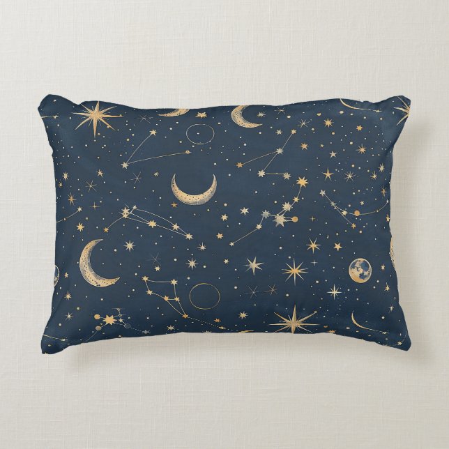 Celestial Constellation - Starry Night (1) Dekokissen (Vorderseite)